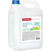 Средство для мытья детской посуды OfficeClean Professional 'Ромашка и алоэ', гель, 5л, канистра