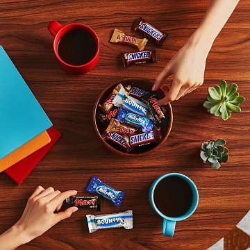 Шоколадный батончик Twix Minis Соленая карамель, 2,7кг