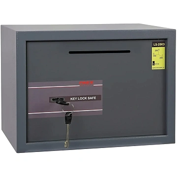 Сейф депозитный ONIX LS 25КD+ключ и замок