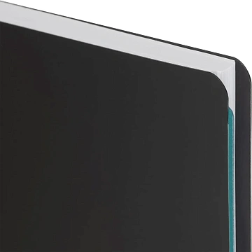 Бизнес-тетрадь SMARTBOOK А5 120л. клетка,спир,микроп,разд,карм,сер-бирюз