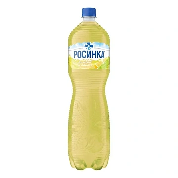 Вода питьевая Липецкая Росинка Лайт газированная, лимон/лайм, 1.5л