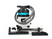 Пылесос промышленный T-Company T-vac WD-15 1000Вт, для сухой и влажной уборки, зеленый