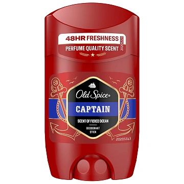 Дезодорант-антиперспирант стик Captain мужской, 50мл