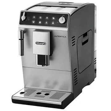 Кофемашина DELONGHI Autentica ETAM 29.510.SB, 1450 Вт, объем 1,4 л, ручной капучинатор, серебристая,