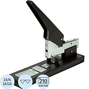 Степлер мощный Attache 23/23, до 210 л, металл, черный