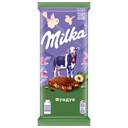 Шоколад Milka Фундук молочный, 80г