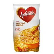 Готовый завтрак Любятово Хлопья кукурузные медовые, 250г