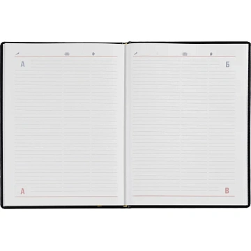 Еженедельник недатированный синий,А4,195х265мм,72л,АТТАСНЕ Каньон