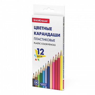 Карандаши 12цв. ErichKrause Basic шестигранные