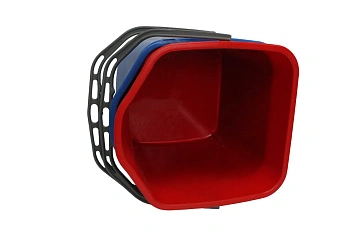 Тележка уборочная Vclean 2х20л, металлическая, с отжимом