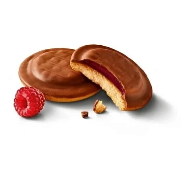 Бисквит Milka Jaffa с малиной, 147г