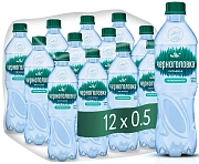 Вода Черноголовка питьевая газированная, 500мл x 12 шт