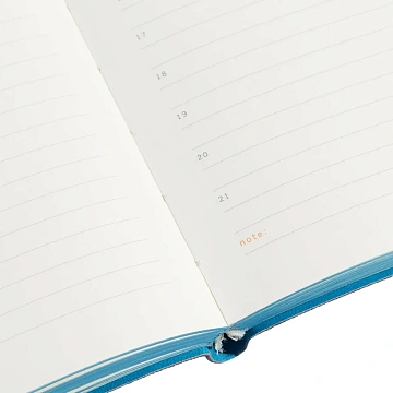 Ежедневник недатированный А5 BOSTON (СИНИЙ) 3-228/06