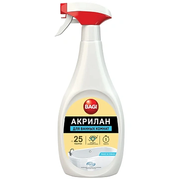 Средство для сантехники Bagi Акрилан спрей 400мл