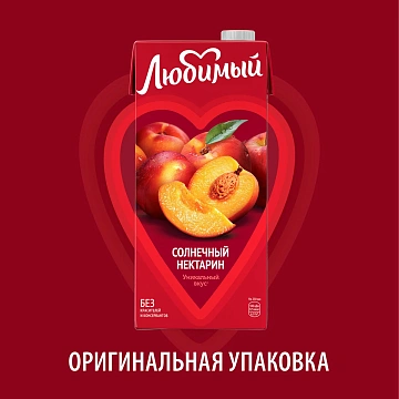 Нектар Любимый Яблоко-персик, 950мл