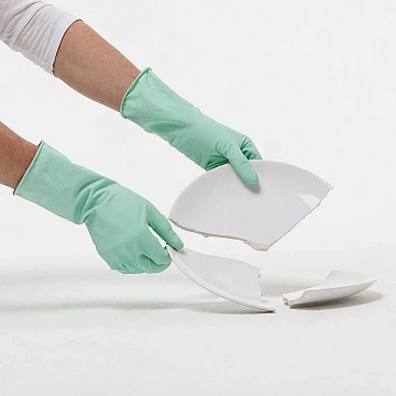 Перчатки резиновые Paclan Practi Extra Dry 407341 р.М