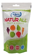 Мармелад жевательный Vidal Naturall фрукты-овощи, 180г