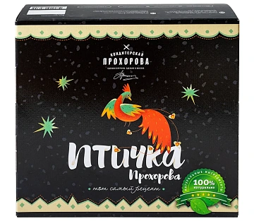 Торт Кондитерская Прохорова Птичка суфлейный, 350г