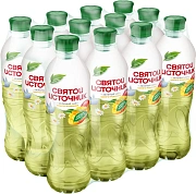 Холодный чай Святой Источник зеленый манго-ромашка, 500мл x 12 шт