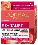 Крем L'Oreal Revitalift дневной про-ретин с красным женьшенем, 50мл