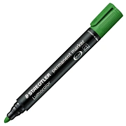 Маркер перманентный Staedtler Lumocolor 352 зеленый, 2мм, круглый наконечник