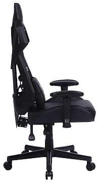 Кресло игровое Cactus CS-CHR-090BL черный эко.кожа/сетка крестов. нейлон
