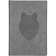 Ежедневник недатированный Attache Selection Animals, А5, 160л.,волк, серый