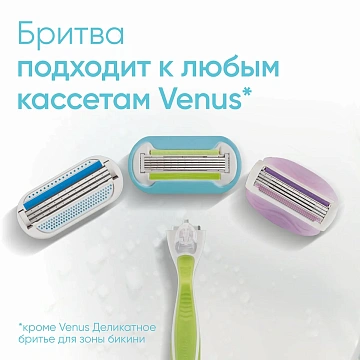 Кассеты сменные Gillette Venus Extra Smooth Embrace, 6шт