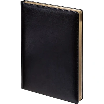Ежедневник недатированный ATTACHE Gold А4, 160л, черный