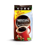 Кофе Nescafe Classic раств.порошк.пакет, 1кг