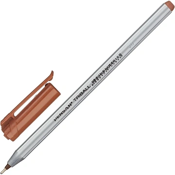 Ручки шариковые масляные PENSAN 'Triball Colored', НАБОР 8 шт., АССОРТИ, узел 1 мм, линия письма 0,5