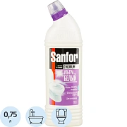 Чистящее средство 750 г, SANFOR Chlorum (Санфор Хлорный), мгновенное отбеливание, гель, 1880