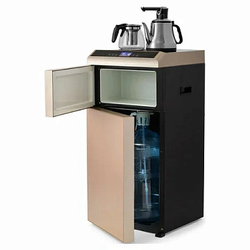 Кулер для воды c чайником VATTEN L49QEAT Tea Bar, напольный, ОХЛАЖДЕНИЕ ЭЛЕКТРОННОЕ, шкаф, 1 кран, 5