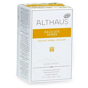 Чай Althaus Delicate Herbs, травяной, 20 пакетиков