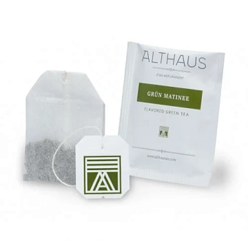 Чай Althaus Grun Matinee зеленый, 20пакx1,75г ЧА008