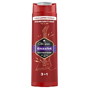 Гель для душа Old Spice Rockstar 3в1 +шампунь бергамот, 400мл