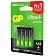 Батарейка Gp Ultra Plus AAA LR03, 1.5В, алкалиновая, 4шт/уп