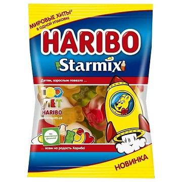 Мармелад жевательный Haribo Starmix, 175г