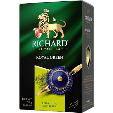 Чай Richard Royal Green зел.лист., 90г 14021