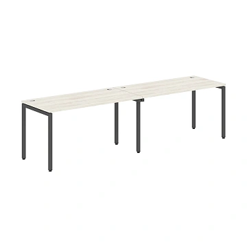 Стол 2-х местный XWST 2870 Сосна Эдмонт/Антрацит 2800х700х750 XTEN-S