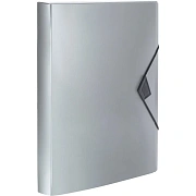 Папка на резинках Attache Metallics А4 800мкм, 40мм, серый