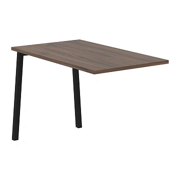 Брифинг-приставка ELB 1167 Дуб Денвер тёмный/Черный 1160х670х750 EDIS