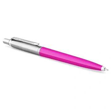 Ручка шариковая PARKER 'Jotter Orig Magenta', корпус розовый, нержавеющая сталь, блистер, синяя, 2075996