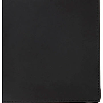 Ежедневник недатированный А5+, 136л, VELVET черный  3-115/04