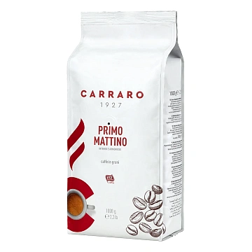 Кофе в зернах Carraro Primo Mattino, 1кг