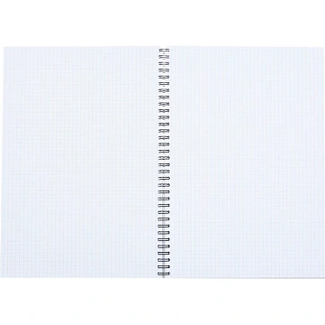 Бизнес-тетрадь А4,96л,кл,греб,ламин.обл. Attache Selection Fluid Фиолетовый