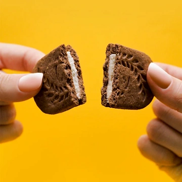 Печенье песочное BelVita Утреннее сэндвич с какао 253 г