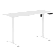 Стол письменный AT-003.1 Белый/Белый 1400х600х720-1180 XTEN-UP