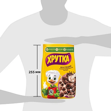 Готовый завтрак Хрутка ШокоШарики, 230г
