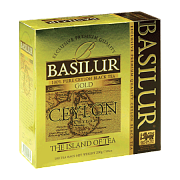 Чай Basilur The island of tea Gold, черный, 100 пакетиков